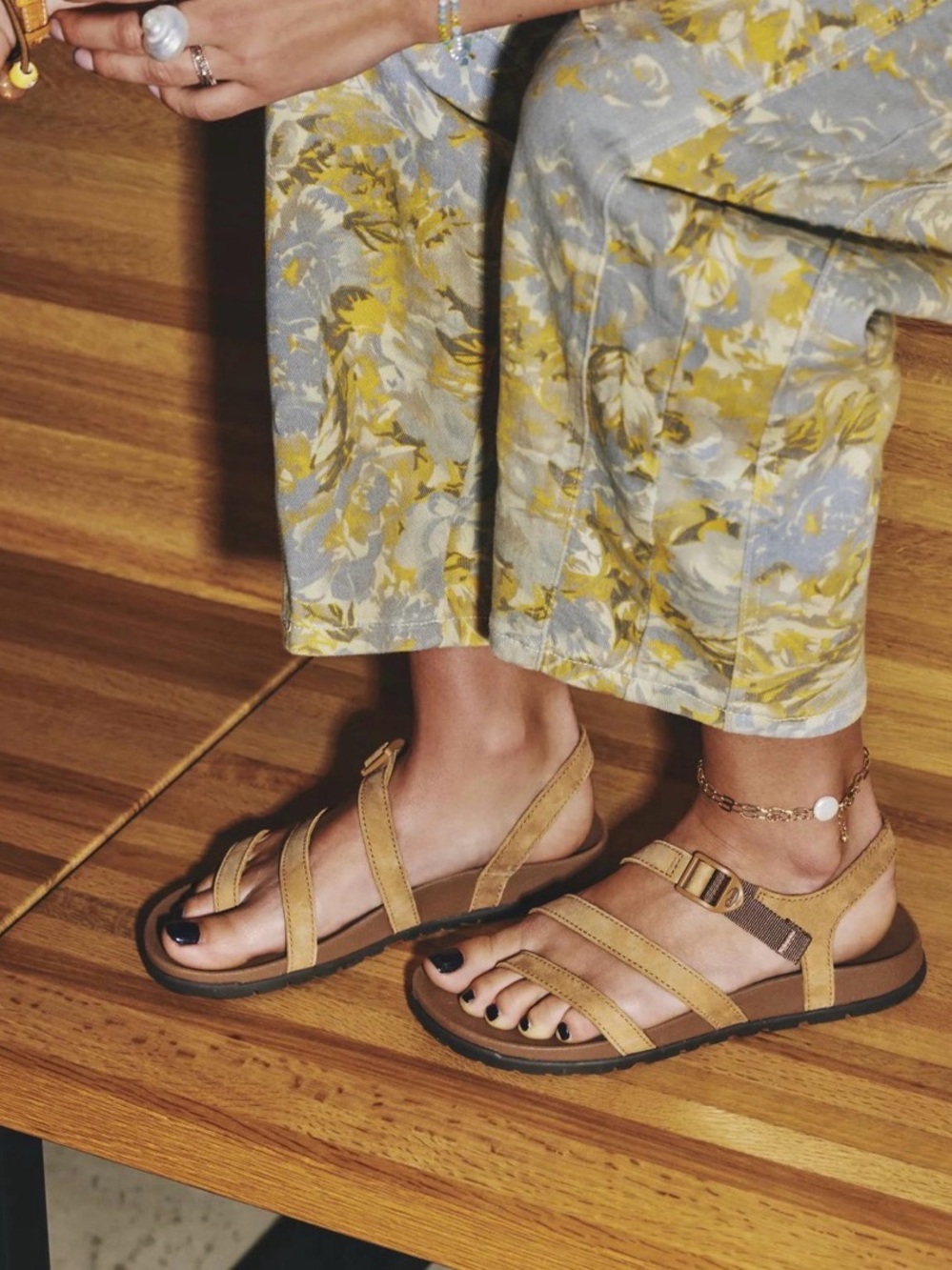 Chaco Women's Tan Strappy Outdoor Sandals - Picture 8 of 8